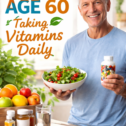 What I learned at age 60 about taking vitamins daily and following a healthy lifestyle